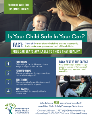 Information on how to schedule a car seat fitting